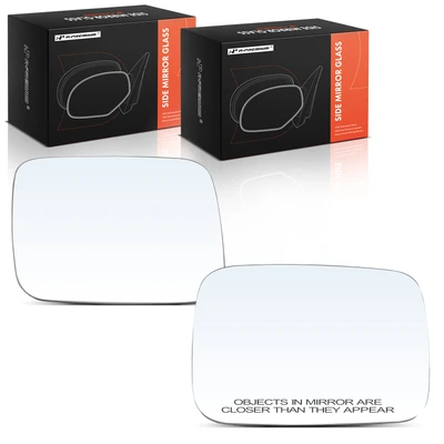 2 Pcs Mirror Glass with Manual Glass Adjust