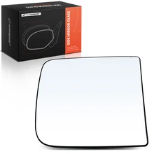 Passenger Upper Mirror Glass with Power Adjust for 2019-2024 Ram 1500