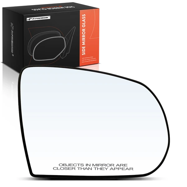 Passenger Mirror Glass with Manual Adjust for Jeep KL Cherokee 2014-2023