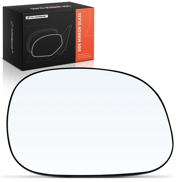 Passenger Mirror Glass with Manual Glass Adjust for Ford F-150 F-250 Expedition Lincoln