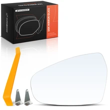 Front Driver Mirror Glass with Heated for 2019-2023 Kia Forte