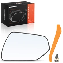 Front Driver Mirror Glass with Heated for 2021-2024 Hyundai Elantra