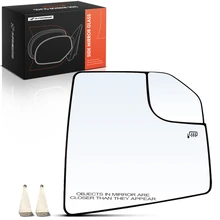 Passenger Mirror Glass with Power Adjust