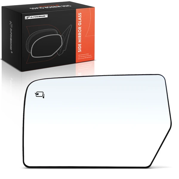 A-Premium APMGS354 Mirror Glass Left Driver Side