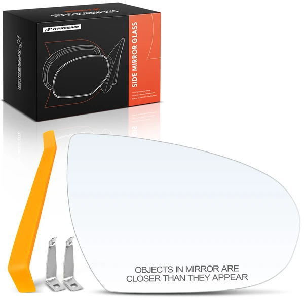 Front Passenger Mirror Glass with Heated for Hyundai Tucson 2016-2021