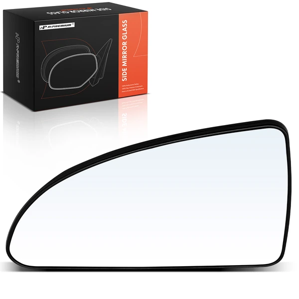 Front Driver Mirror Glass with Manual Adjust for 2007-2010 Pontiac G5