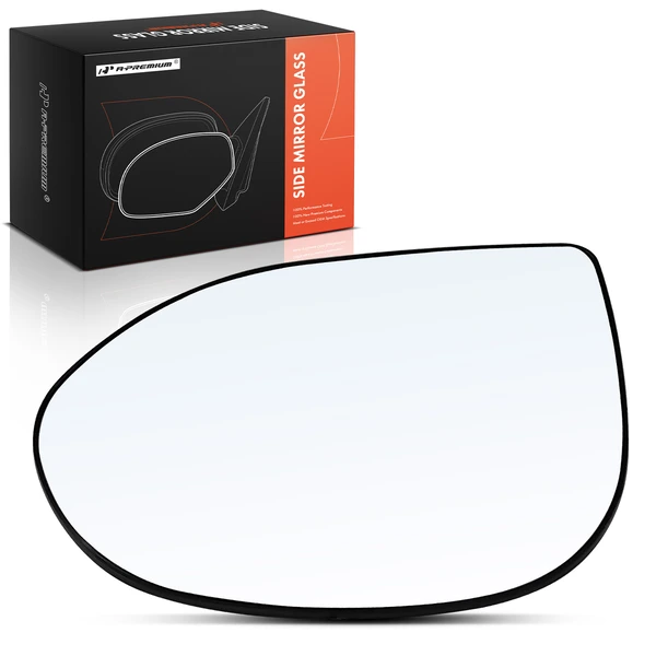 Driver Mirror Glass with Power Adjust for Mazda 6 2011-2013