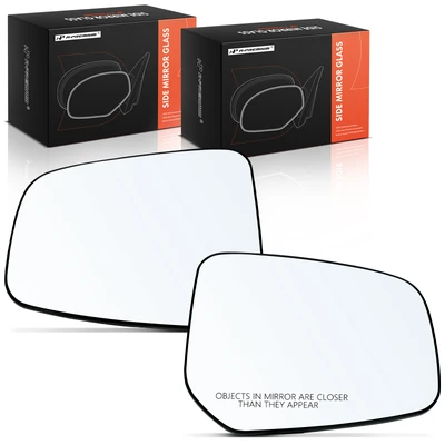 2 Pcs Mirror Glass with Manual Adjust