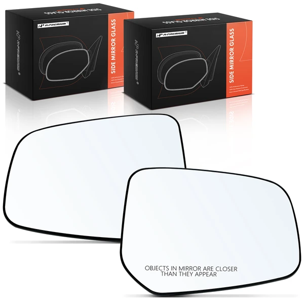 2 Pcs Mirror Glass with Power Adjust & Heated for 2017-2023 Mitsubishi Mirage G4