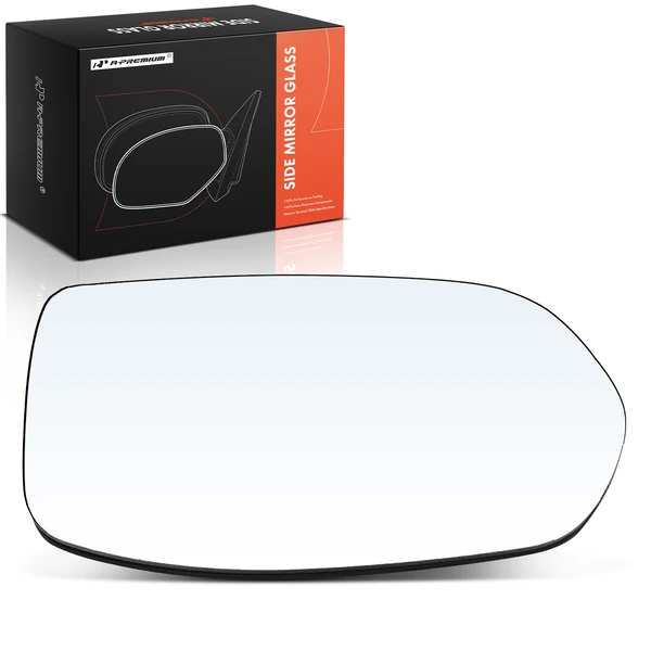 Passenger Mirror Glass with Power Adjust for Honda CR-V 12-16
