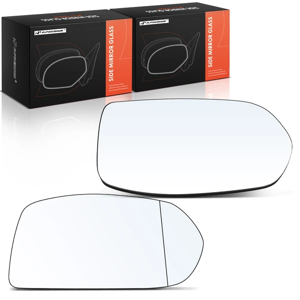 2 Pcs Mirror Glass with Heated & Power Glass Adjust for Honda CR-V 2012-2016 HR-V 2016-2018