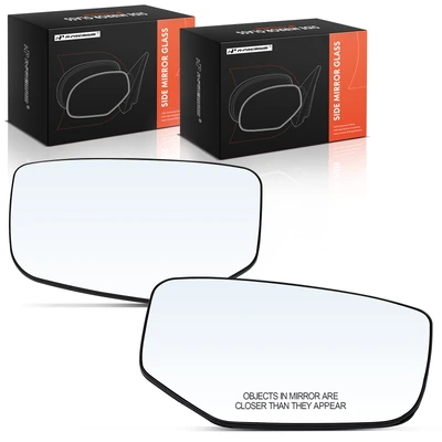 2 Pcs Mirror Glass Heated with Backing Plate