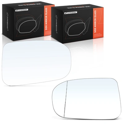 2 Pcs Mirror Glass with Manual Adjust