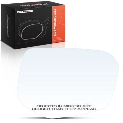 Passenger Mirror Glass with Manual Adjust