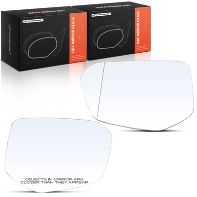 2 Pcs Mirror Glass with Manual Adjust