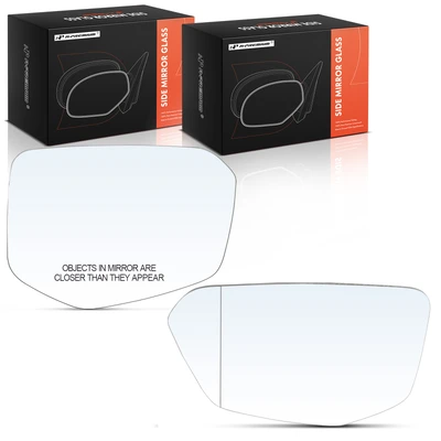 2 Pcs Mirror Glass Heated with Power Adjust