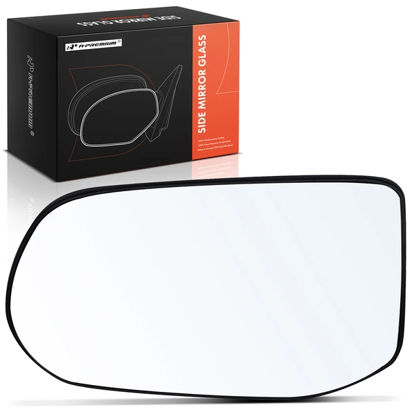Driver Mirror Glass with Manual Adjust for Honda Civic 2006-2011 Sedan
