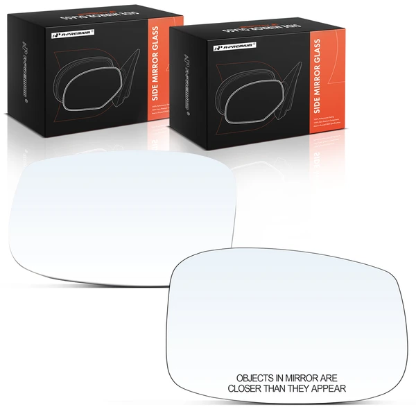 2 Pcs Driver & Passenger Mirror Glass with Power Adjust & Heated for Honda Odyssey 2018-2023