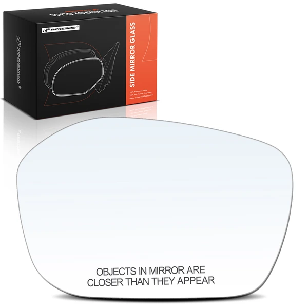 Passenger Mirror Glass with Backing Plate for 2022-2023 Honda Civic