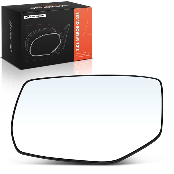 Driver Mirror Glass with Manual Adjust for Honda Accord 2013-2017