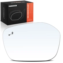 Driver Mirror Glass with Heated & Blind Spot Detection for 2022-2023 Honda Civic