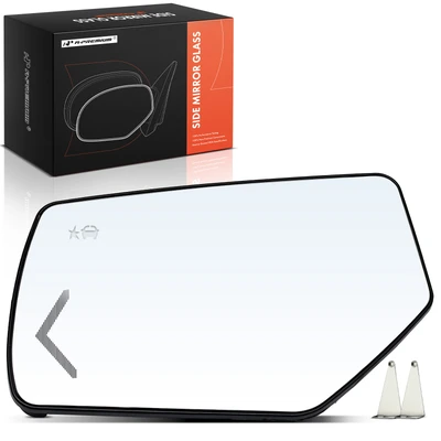 Driver Heated Mirror Glass with Blind Spot & Turn Signal