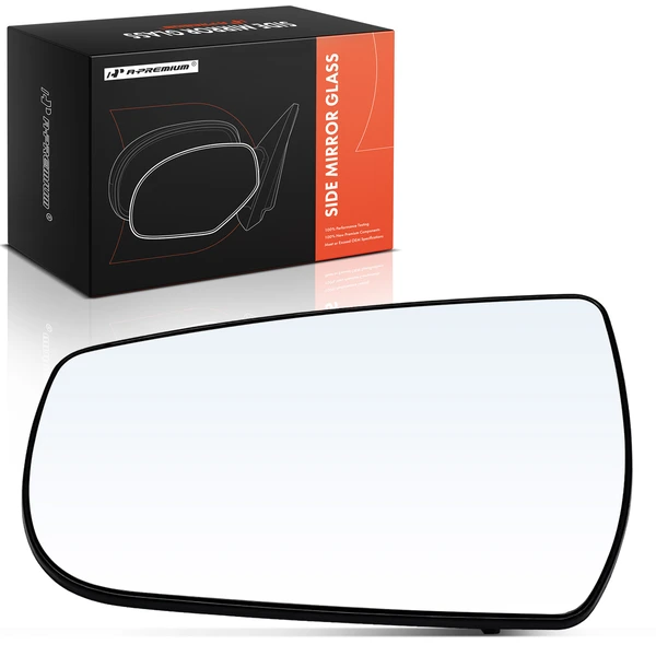 Driver Mirror Glass with Manual Adjust for Chevrolet Malibu 2013-2015