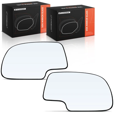2 Pcs Pair Mirror Glass