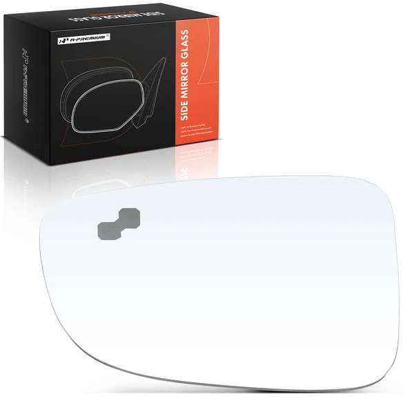A-Premium APMGS407 Mirror Glass Left Driver Side
