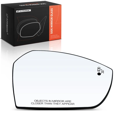 Passenger Mirror Glass with Manual Adjust & Blind Spot Detection