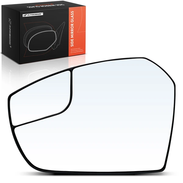 Driver Mirror Glass with Manual Adjust for Ford Escape 2017-2019