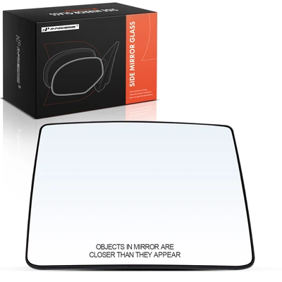 Passenger Upper Mirror Glass with Power Adjust