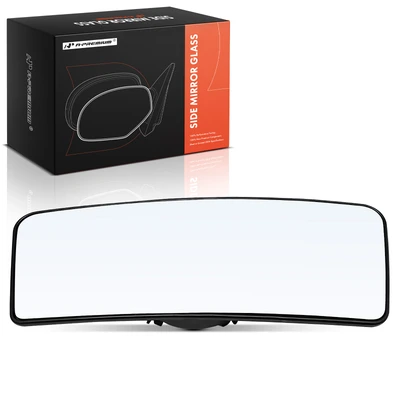 Driver Lower Towing Mirror Glass with Manual Adjust