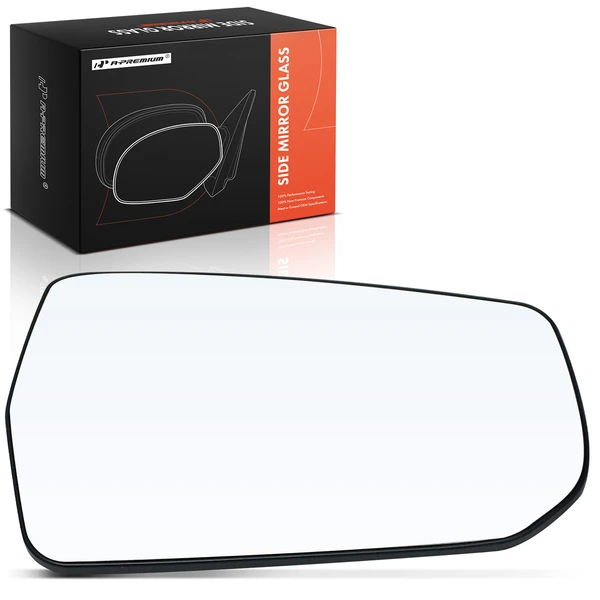 Passenger Mirror Glass with Manual Glass Adjust for Chevrolet Malibu 2016-2024