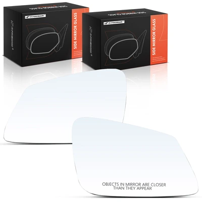 2 Pcs Mirror Glass with Power Adjust