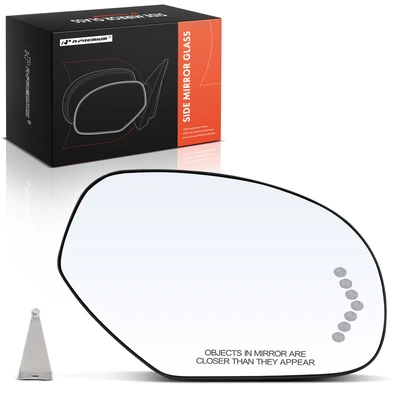 Passenger Mirror Glass Heated with Power Adjust & Turn Signal