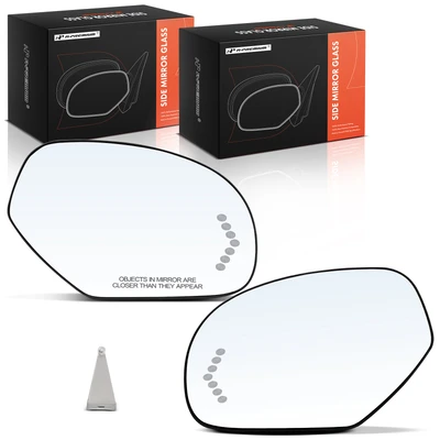 2 Pcs Mirror Glass Heated with Power Adjust & Turn Signal