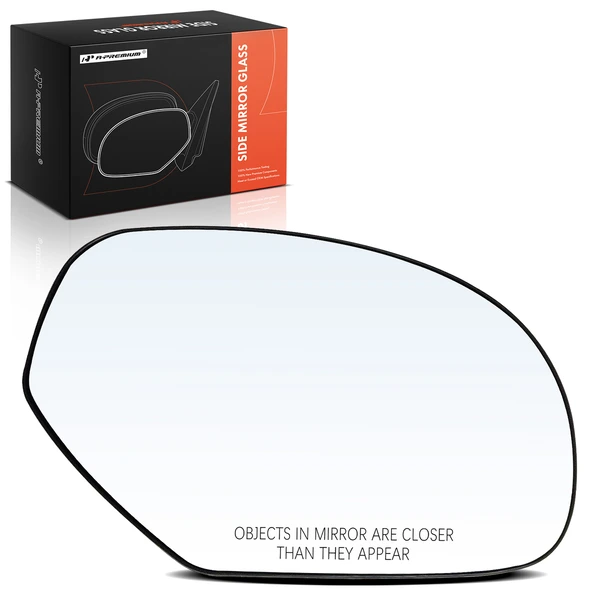 Passenger Mirror Glass with Power Adjust for Chevy Silverado 1500 GMC