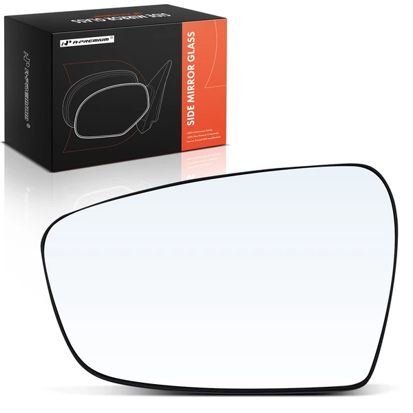 A-Premium APMGS516 Mirror Glass Left Driver Side
