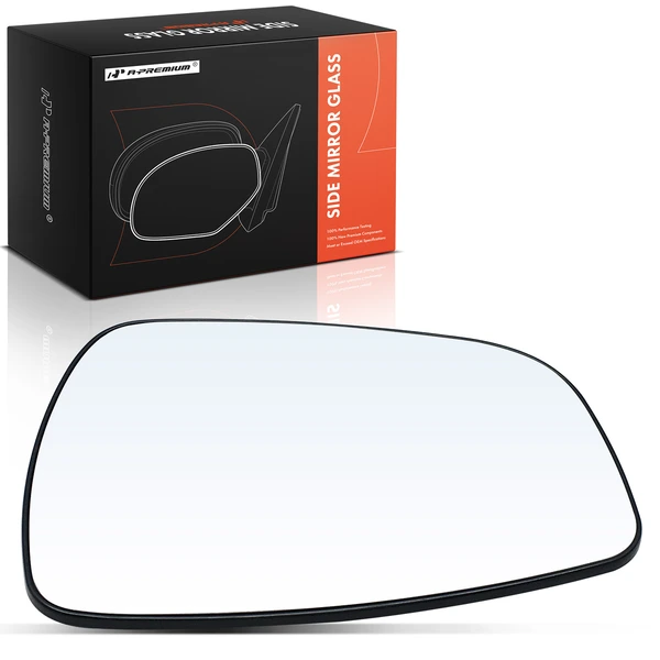 Driver Mirror Glass with Power Glass Adjust for Hyundai Accent 2012-2017 Elantra