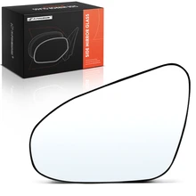 Driver Mirror Glass with Manual Adjust for 2014-2019 Toyota Corolla