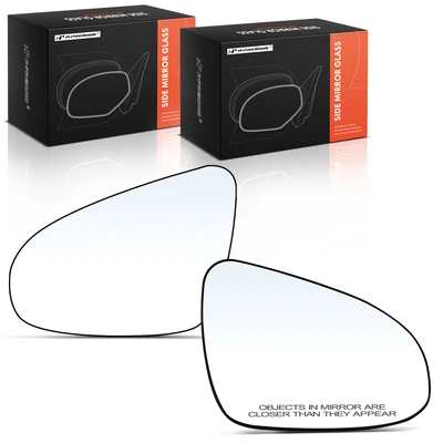 2 Pcs Mirror Glass Heated with Power Adjust