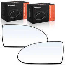 2 Pcs Mirror Glass Heated with Power Adjust for 2006-2009 Hyundai Accent