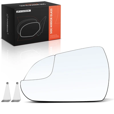 Driver Mirror Glass with Spotter Glass & Heated