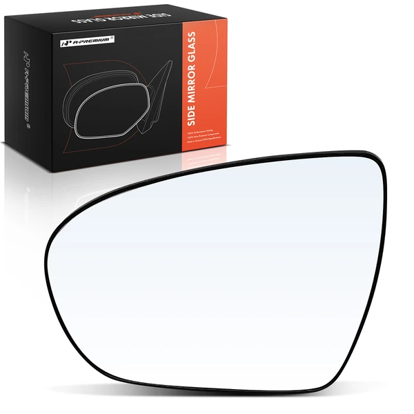 A-Premium APMGS536 Mirror Glass Left Driver Side