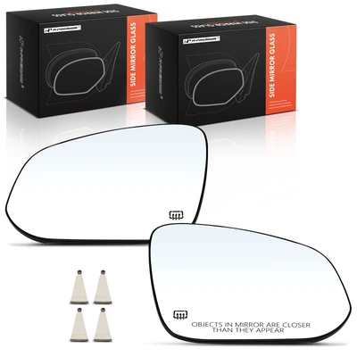 2 Pcs Mirror Glass with Heated & Power Adjust