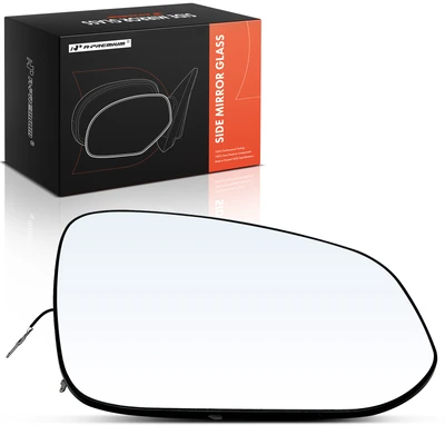 Passenger Mirror Glass Heated with Backing Plate