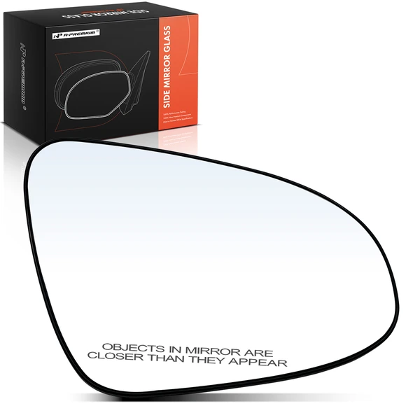 Passenger Power Mirror Glass with Power Adjust for Toyota C-HR 2018-2022