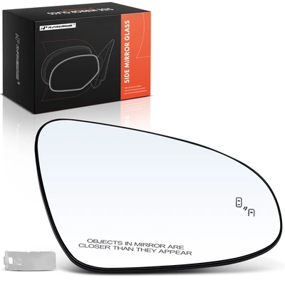 Passenger Mirror Glass with Power Adjust