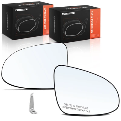 2 Pcs Mirror Glass with Power Adjust and Heated